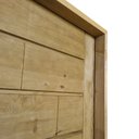 Ver imagem 5 de Kit Porta de Madeira Maciça Ekos 210x82cm Batente 14cm Abertura Direita Marrom Uniportas