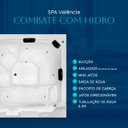 Ver imagem 4 de Spa Retangular Valencia Combate com Hidro em Acrílico