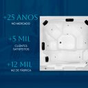 Ver imagem 5 de Spa Retangular Valencia Combate com Hidro em Acrílico