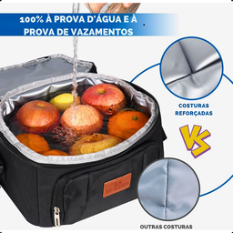 Bolsa Termica Bag Marmita Lancheira Portatil Multiuso 10l - 4