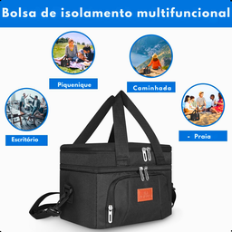 Bolsa Termica Bag Marmita Lancheira Portatil Multiuso 10l - 6