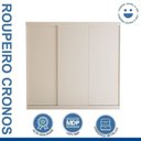 Ver imagem 4 de Conjunto Guarda Roupa Casal Premium 205,9cm 3 Portas  e Cômoda 129,5cm 1 Porta 4 Gavetas Minastex
