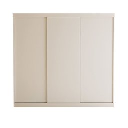 Conjunto Guarda Roupa Casal Premium 205,9cm 3 Portas  e Cômoda 129,5cm 1 Porta 4 Gavetas Minastex - 12