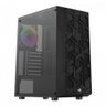 Gabinete Gamer Aerocool Hive Preto Rgb Lateral Vidro - 5