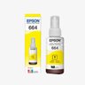 Tinta Epson T664420al T664420 T664 Amarelo | L200 L375 L220 L110 L355 L555 L455 L365 | 70ml - Cartuc - 2
