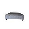 Base Cama Box com Baú Solteiro, Queen, Casal, King Suede Cinza - Cinza - Casal - 5
