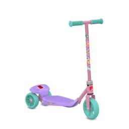 Meu 1º Patinete com Três Rodas para Iniciantes:rosa - 1