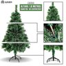 Árvore de Natal Pompom Verde Pontas Nevada 1,80m 360 Galhos Grande Pinheiro Toque de Neve Cheia Luxo - 3