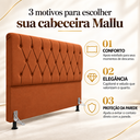 Ver imagem 4 de Cabeceira de Cama Box Casal 140 cm Mallu:Terra Cota