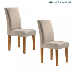 Conjunto 4 Cadeiras para Sala de Jantar Espanha - 2