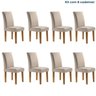 Conjunto 8 Cadeiras para Sala de Jantar Espanha - 1