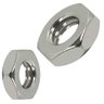 Porca Sextavada 3/16 Ansi B (baixa) Unc Zinco Branco - 500un - 1