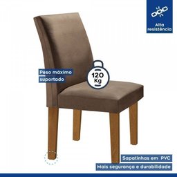 Conjunto 6 Cadeiras para Sala de Jantar Espanha - 5