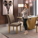 Ver mais imagens de Conjunto 8 Cadeiras para Sala de Jantar Espanha