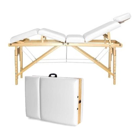 Maca Portátil Profissional Articulada 3 Posições - 200kg - Barelle Branco