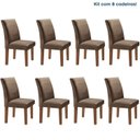 Ver imagem 1 de Conjunto 8 Cadeiras para Sala de Jantar Espanha