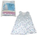 Ver imagem 2 de Saco Dormir Menino Forro Impermeável Dino Azul Algodão Zíper