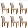 Conjunto 6 Cadeiras para Sala de Jantar Espanha - 1