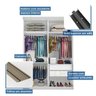 Conjunto Guarda Roupa Solteiro Premium 138cm 2 Portas e Cômoda 129,5cm 1 Porta 4 Gavetas Minastex - 5