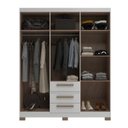 Ver imagem 2 de Guarda-roupa Casal 6 Portas e 3 Gavetas