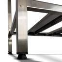 Ver imagem 7 de Pia Aço Inox Industrial 110x60x90 Cm Cuba Esquerda Nortinox