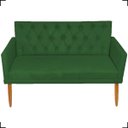 Ver imagem 2 de Namoradeira Decorativa Para Sala Capitonê Com Base Para Recepção Escritório Suede