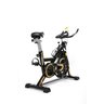 BICICLETA SPINNING COM RODA DE INERCIA DE 13KG - PRETO E AMARELO - 6