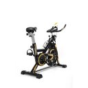 Ver imagem 6 de BICICLETA SPINNING COM RODA DE INERCIA DE 13KG - PRETO E AMARELO