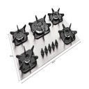 Ver imagem 5 de Cooktop Mueller 5 Bocas de Alumínio com Queimador Tripla Chama Mcg5bk