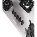 Ver imagem 2 de Cooktop Mueller 5 Bocas de Alumínio com Queimador Tripla Chama Mcg5bk
