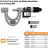 Micrômetro Ext. Digitais Com Batentes Intercambiáveis - Cap. 50-100 mm - Graduação De 0,01mm - Ref.  - 4