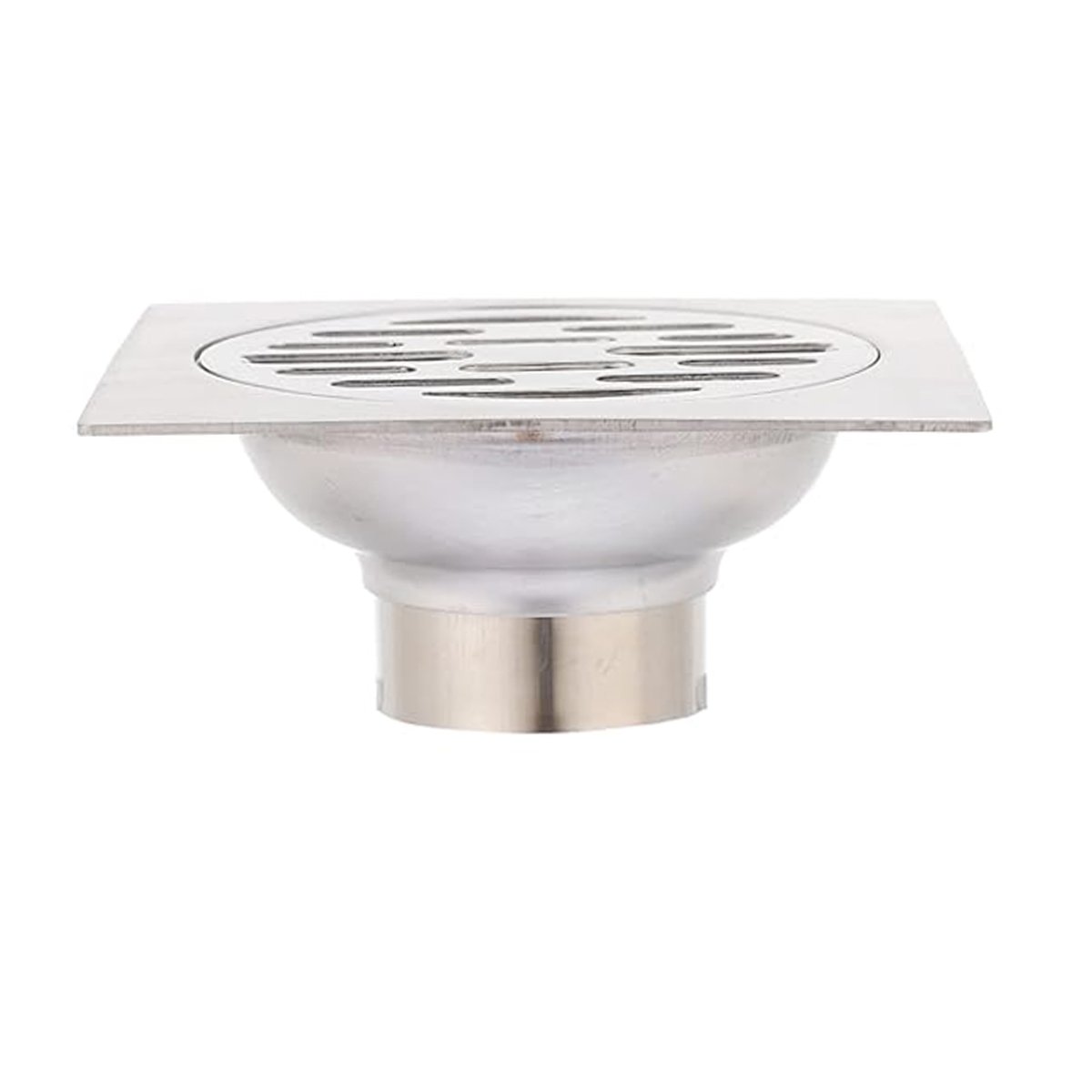 Ralo 10x10 Aço Inox Kit 4 Unidades Banheiro Lavabo Seguro Higienico Resistente - 8