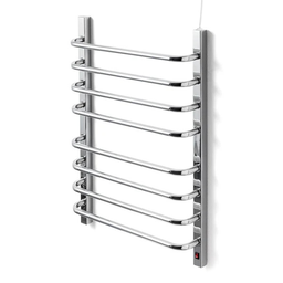 Toalheiro Térmico Grande Cromado 110v Fio Superior Direito - 5