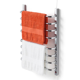 Toalheiro Térmico Grande Cromado 110v Fio Superior Direito - 2