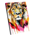 Ver imagem 1 de Quadro Leão Grafite Color