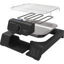 Ver imagem 3 de Churrasqueira Elétrica Portátil Short Grill GRL805 1200W Preta Desmontável para Limpeza 110V