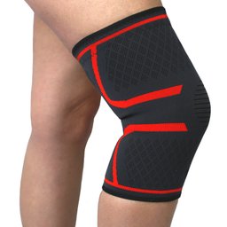 Joelheira Esportiva Treino Crossfit Corrida Bike 4Feet P VERMELHO UNICA - 1