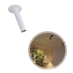 Spot Led Embutir Lea Direcionável 24° 13,3cm 5w 2700k Branco Nordecor St2924 - 3