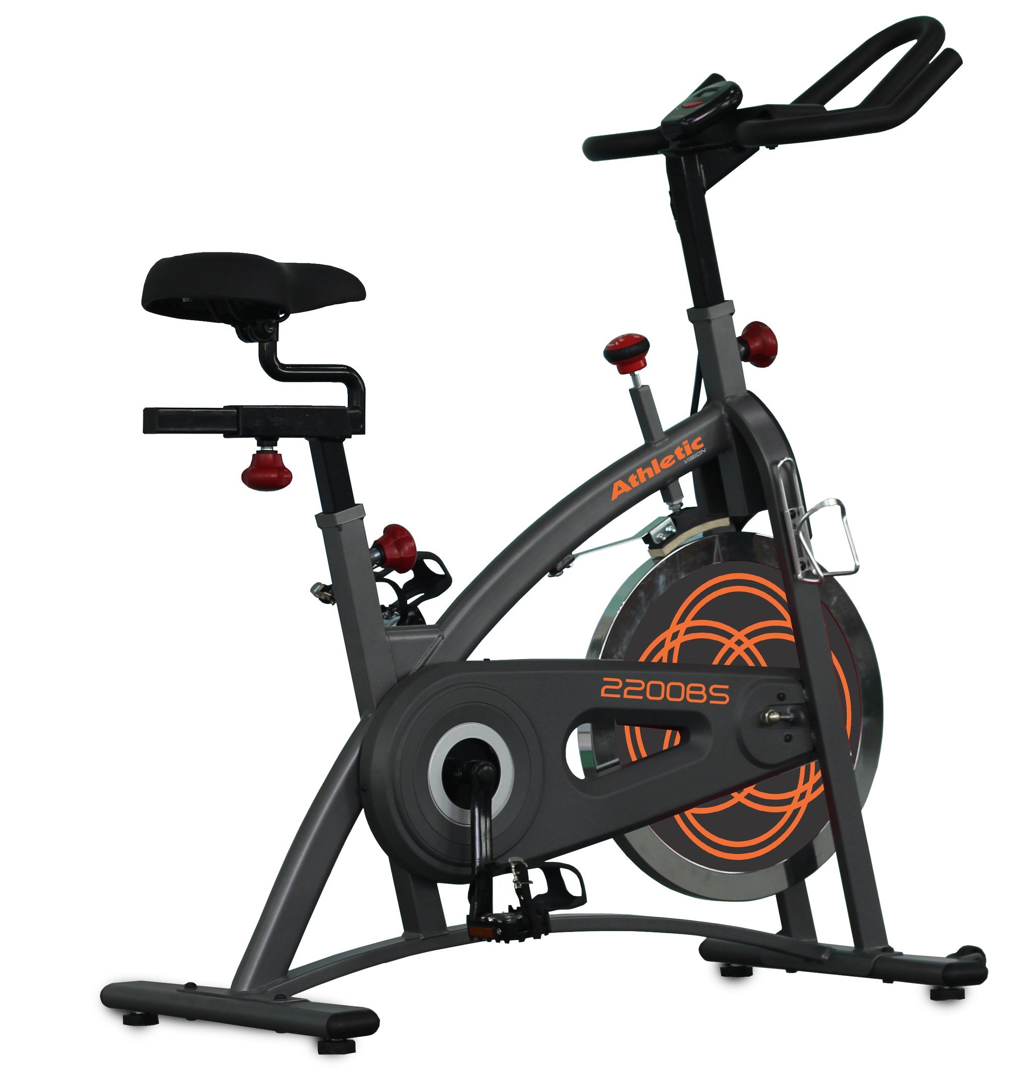 Bicicleta Spinning Athletic Advanced 2200bs Suporta 120kg - 1