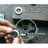 100 Un. Suporte Plástico Aplicável Rolamento 608 Substitui Buchas de Ventiladores - 3