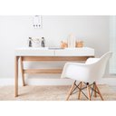 Ver imagem 5 de Mesa para Computador Escrivaninha 2 Gavetas Trend 26105 Hanover/off White - Artesano