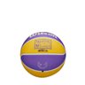 Bola de Basquete Wilson Nba Team Retro Mini Los Angeles Lakers #3 - 5