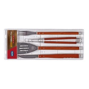 Conjunto para Churrasco 4 Pcs Mor