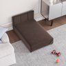 Cama Box para Pet 80cm em Suede - 4