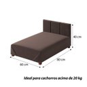 Ver imagem 7 de Cama para Pet cachorro e gato 80cm em suede