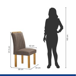 Conjunto Mesa Bella Ripada 120cm com 4 Cadeiras Arizona Tampo Bella com Vidro - 10
