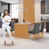 Conjunto Mesa Bella Ripada 120cm com 4 Cadeiras Arizona Tampo Bella com Vidro - 11