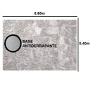 Ver imagem 3 de Tapete Coleção Alasca 40cm X 65cm Pratatêxtil.:Gelo