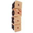 Ver imagem 2 de Cubo Letra Nome Home Vaso Decoração Suculentas Madeira