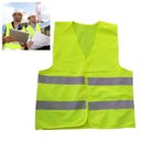 Ver imagem 1 de Colete Sinalizador Faixa Refletiva Epi Obra Segurança do Trabalho Construçao Civil Estrada Rodovia a